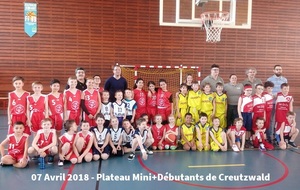 Plateau MINI + Débutants - Avril 2018 à Creutzwald