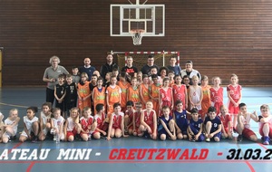 Plateau MINI+débutants 31 Mars 2019 à Creutzwald