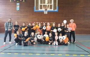 HALLOWEEN Basket Day 2021 avec les Poussines , Farid et Claude