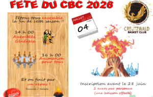Fête du CBC 2026