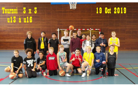 1er tournoi 3X3 au CBC