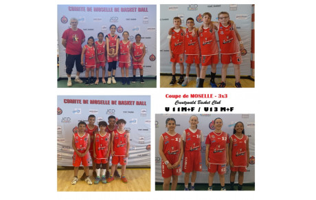 Coupe de Moselle 3X3 - U11 M&amp;F - U13M&amp;F 